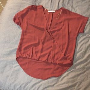 Hi-Lo Red Lush Top